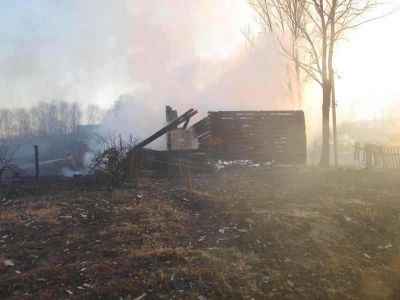 Крупские спасатели 35 раз выезжали на загорание травы с начала пожароопасного периода