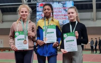 Крупчанка в призерах на республиканских стартах по легкой атлетике