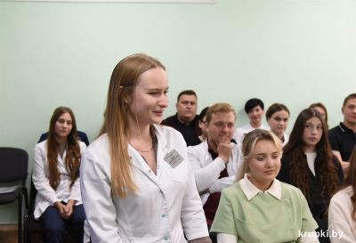 В Крупской ЦРБ прошла встреча с молодыми специалистами