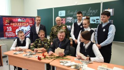 На Крупщине проходят мероприятия ко Дню памяти воинов-интернационалистов