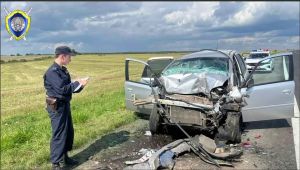 В Крупском районе в ДТП пострадали дети