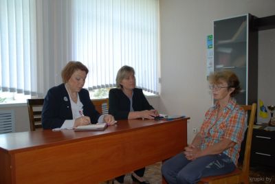Управляющий делами райисполкома провел встречи с населением в Ухвальском сельисполкоме