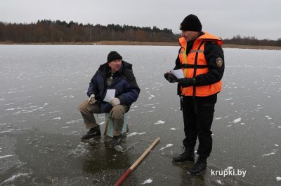 Крупские спасатели приняли участие в едином дне безопасности на водах