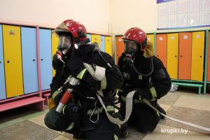 Крупском районе работала школа оперативно-тактического мастерства