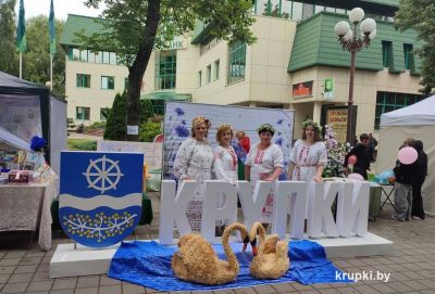 Крупчане представили свое творчество на XXV Национальном фестивале белорусской песни и поэзии в Молодечно