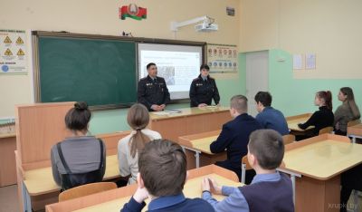 Диалоговую площадку провели правоохранители для крупских школьников