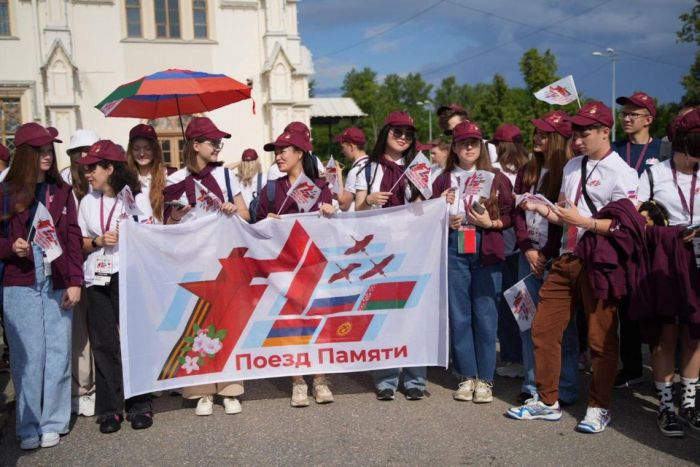 Крупчанка продолжает путешествовать на «Поезде Памяти»
