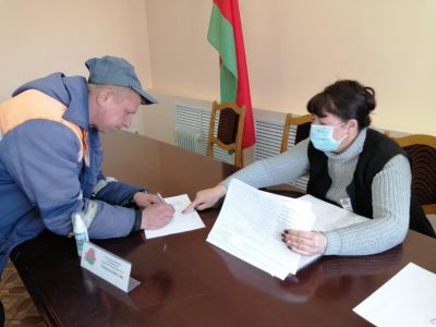 Сельские жители активно участвуют в референдуме