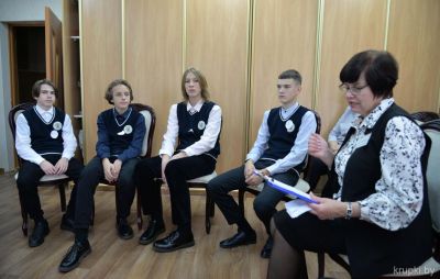 В Крупках прошло заседание районного клуба &quot;Подросток&quot;