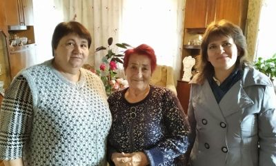 Ларыса Маркаўна Толкач адзначыла свой васьмідзесяцігадовы юбілей – 40 гадоў аддала Узнацкай школе