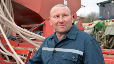 В ОАО «Холопеничи» заканчивают сев ранних яровых зерновых и зернобобовых
