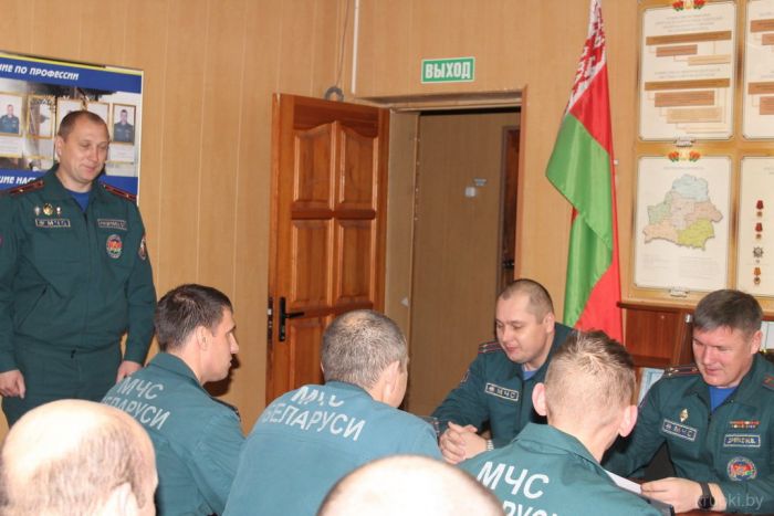 Представлен заместитель начальника Крупского районного отдела по чрезвычайным ситуациям