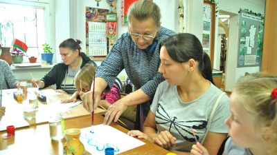 В Крупском историко-краеведческом музее прошел мастер-класс