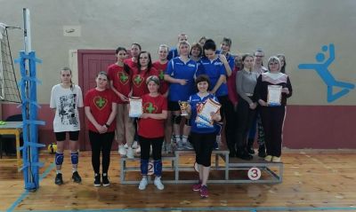 Определены победители чемпионата района по волейболу среди женских команд