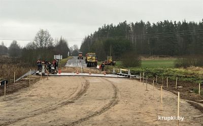 В районе идут масштабные работы по реконструкции мостов