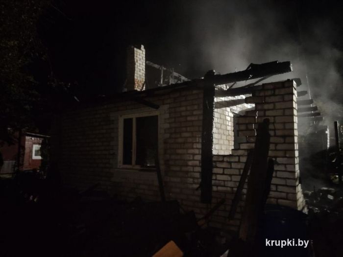В садовом товариществе «Камыш» горел жилой дом