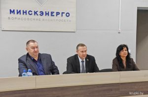 Председатель райисполкома встретился с коллективом Крупского РЭС