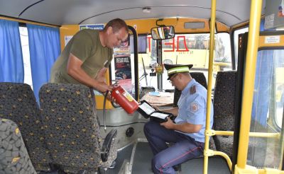 В районе выбрали лучшего водителя школьного автобуса