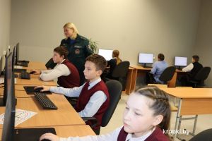 В Крупском районе определились знатоки основ безопасности жизнедеятельности