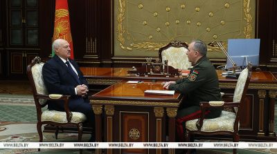 Кадровый вопрос и выводы после проверки ВС. Лукашенко принял с докладом министра обороны