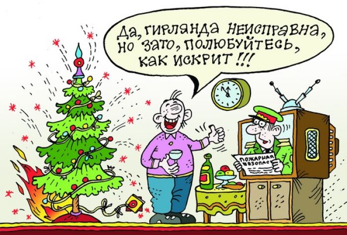 Спасатели напоминают правила безопасной установки ели