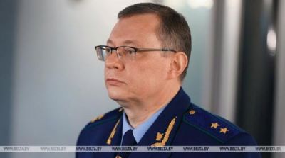 Генпрокурор Беларуси призвал граждан не поддаваться на провокации и не участвовать в незаконных акциях