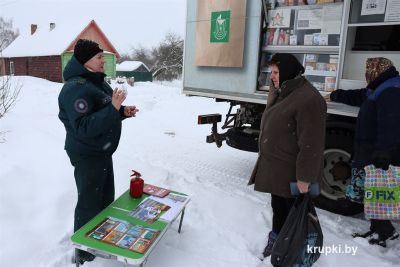 &laquo;Автолавки безопасности&raquo; курсируют по Крупскому району