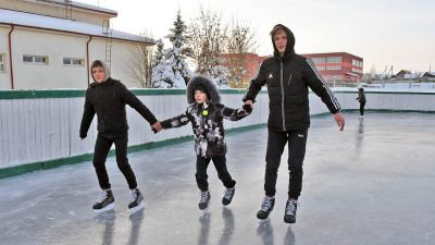В Крупках заработал пункт проката зимнего спортинвентаря