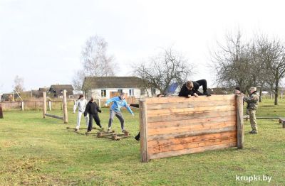 На территории турбазы «Нача» прошла патриотическая игра «Бастионы мужества»