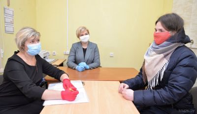 Очередной прием общественной приемной прошел сегодня в Крупках