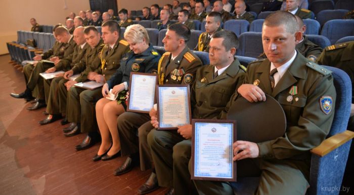В Крупском РЦК прошло мероприятие, посвященное Дню пожарной службы Беларуси (фото)