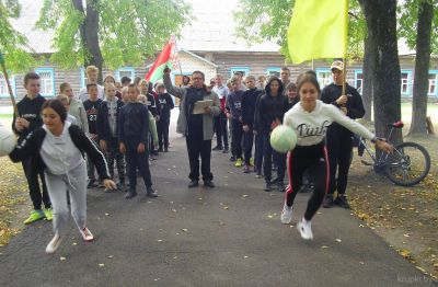 На турбазе «Нача» правялі раённую турландыю