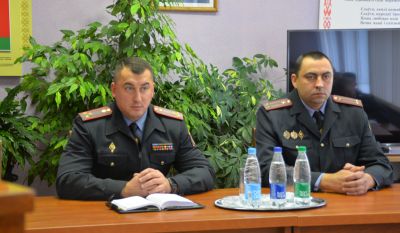 В Крупском РОВД прошел Единый день информирования – акцент на дисциплину и законность