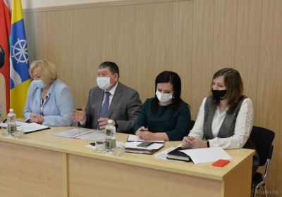Председатель Крупского райисполкома встретился с трудовым коллективом Холопеничского производственного участка ОАО «Здравушка-милк».