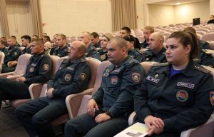 В Крупском РОЧС состоялся очередной единый день информирования