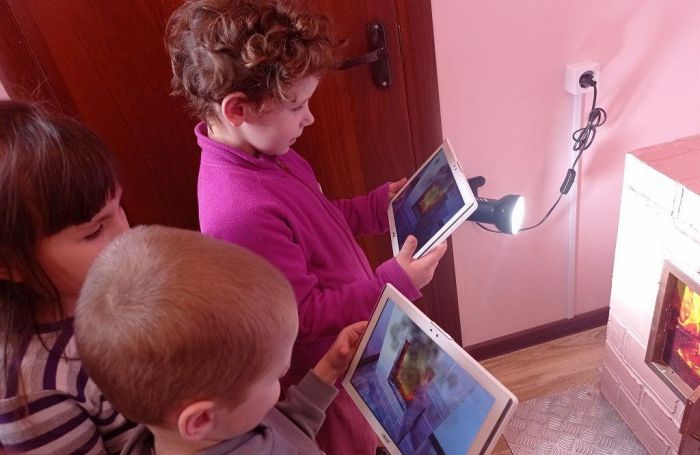 Малыши Льнозаводского детского сада обучались в мини-центре безопасности