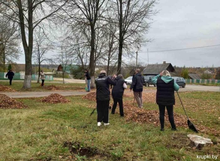 Хотюховский сельсовет присоединился к республиканскому субботнику