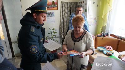 Спасатели провели профилактический рейд в Наче и садовых товариществах Хотюховского сельсовета