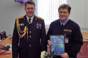 Крупские сотрудники Департамента охраны МВД Республики Беларусь отметили профессиональный праздник