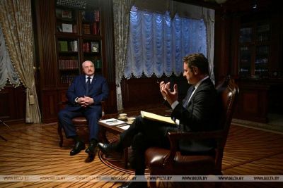 О переговорах с США, встрече Путина и Трампа, Украине и своем преемнике. Главное из интервью Лукашенко журналу Time