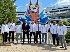 Первую делегацию на II Игры стран СНГ встретила Минская область
