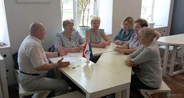 Правовой профсоюзный прием прошел на Крупщине