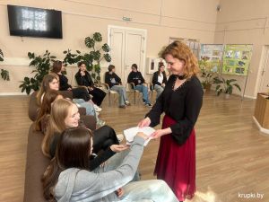 «Музыкальное лото» собрало молодежь в Крупском РЦК