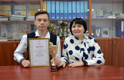Гимназисты Владислав Таразевич и Дмитрий Голенков знают, что для победы нужны сильный характер, целеустремленность и упорство