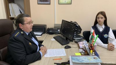 Крупские школьники изучали профессию судебных исполнителей