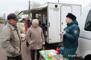 Крупские спасатели проложили «безопасный» маршрут через аг. Нача и пос. Ленок