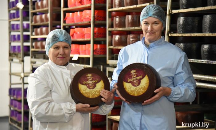 Холопеничские сыроделы выпускают конкурентоспособную продукцию