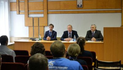 Единый день информирования прошел в Крупском участке электросвязи