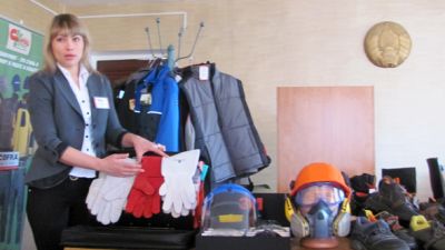 В Крупской ЦРБ на высоком уровне ведется работа по охране труда