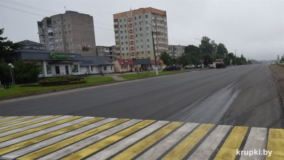 Где разметка? Таким вопросом обеспокоены крупские водители